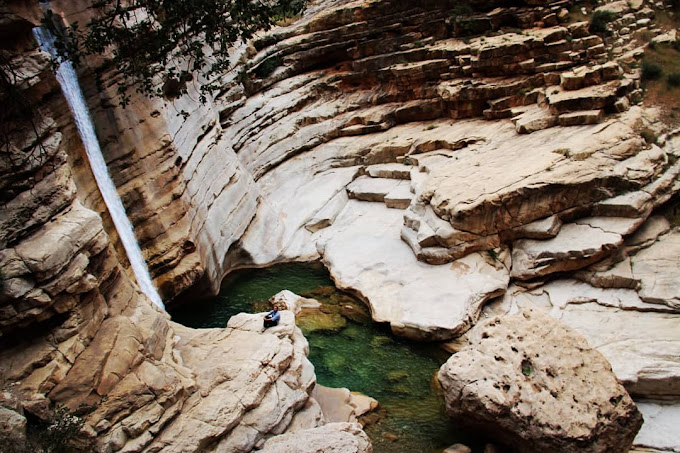 Shevi waterfall dezful iran