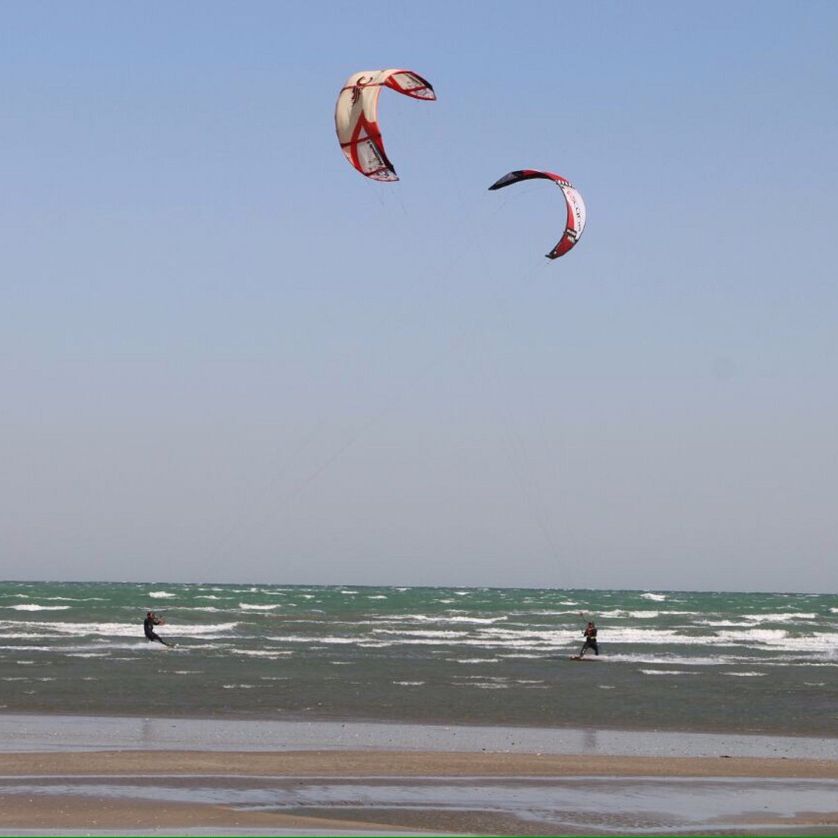Paragliding and Kite Surfing on Qeshm Island, Qeshm