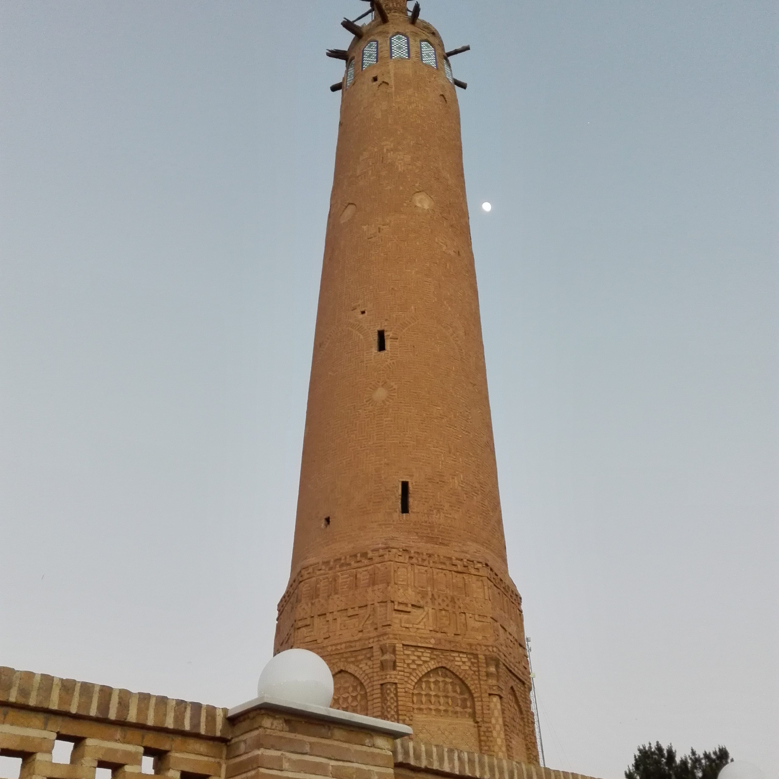 Golpayegan minaret Iran