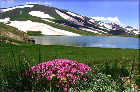 Lago Dalamper Irán Azerbaiyán Orumia Orumiyeh
