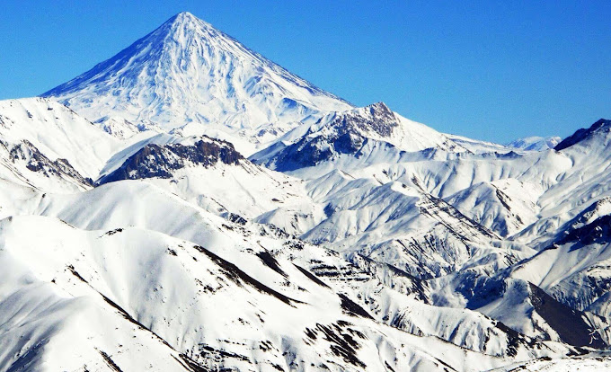 Dizin Ski Slope Iran Snowboarding