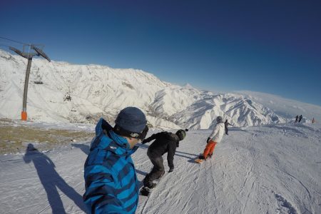 Darbandsar Ski Resort in Tehran, Iran