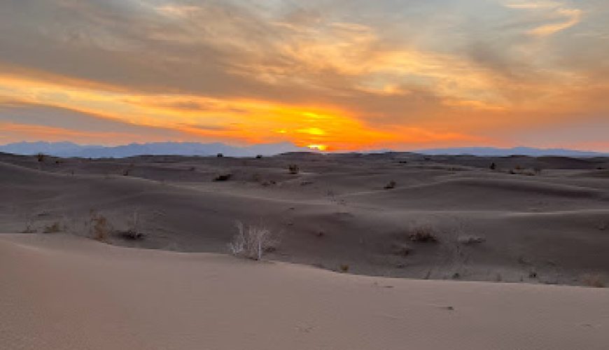 Désert de Mesr (désert de la mer de sable) Iran